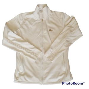 Ralph Lauren Golf Ivory Soft Shell Jacket sz M